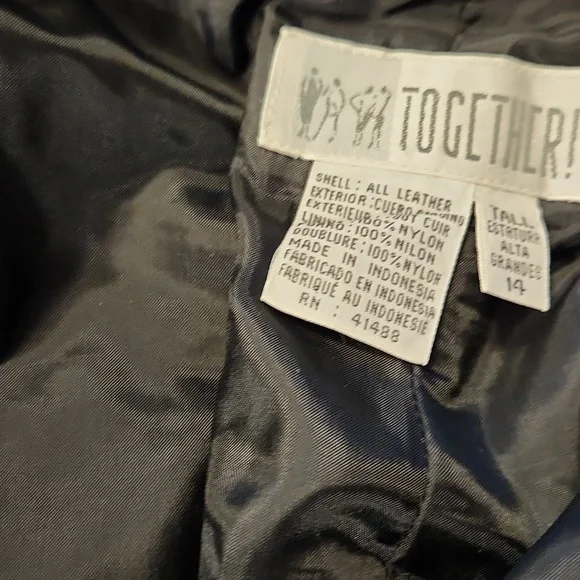 Black Leather Pants - Picture 6 of 7